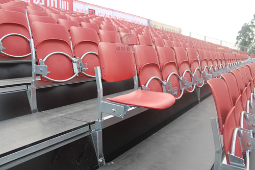 綠蛙斜梁式可拆卸拼裝看臺,臨時租賃看臺