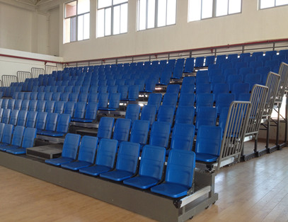 廈門蔡塘學校體育館伸縮看臺