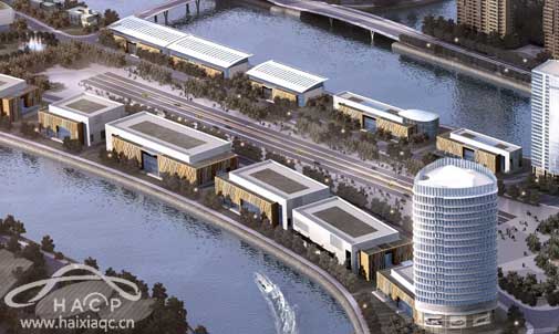 綠蛙公司參與福州汽車直線競速賽道看臺建設