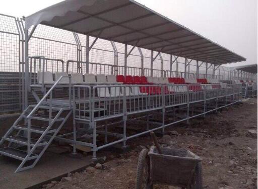 綠蛙公司參與福州汽車直線競速賽道看臺建設