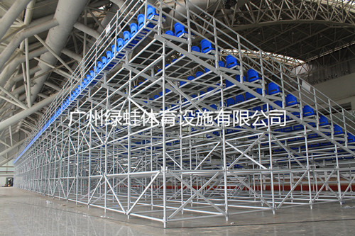 2014南京青奧會馬術館比賽看臺裝完畢