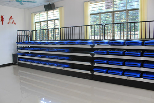 綠蛙看臺走進山美村委會議室