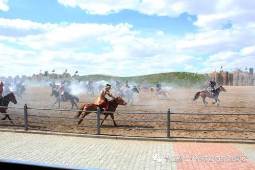 綠蛙看臺(tái)在紅格爾敖包邀您欣賞《漠南傳奇》