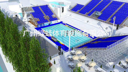 綠蛙看臺成為FINA國際游泳聯(lián)合會2017布達(dá)佩斯世界游泳錦標(biāo)賽看臺供應(yīng)商