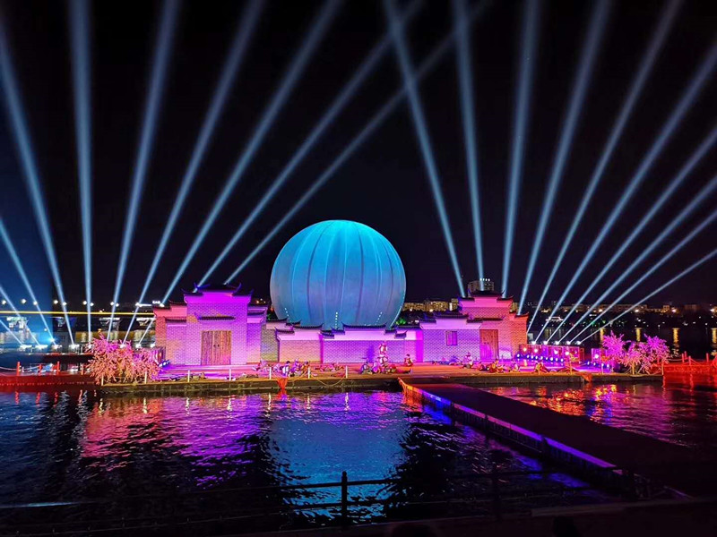 武寧山水廣場演藝看臺