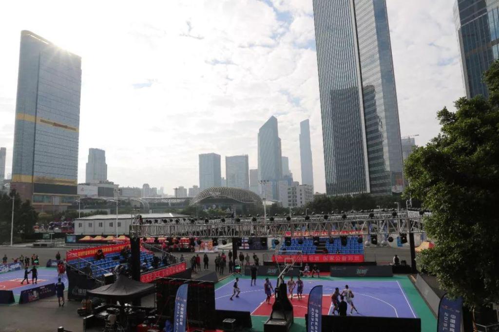 綠蛙在現(xiàn)場(chǎng)合規意識！記2019廣東省三人籃球聯(lián)賽總決賽