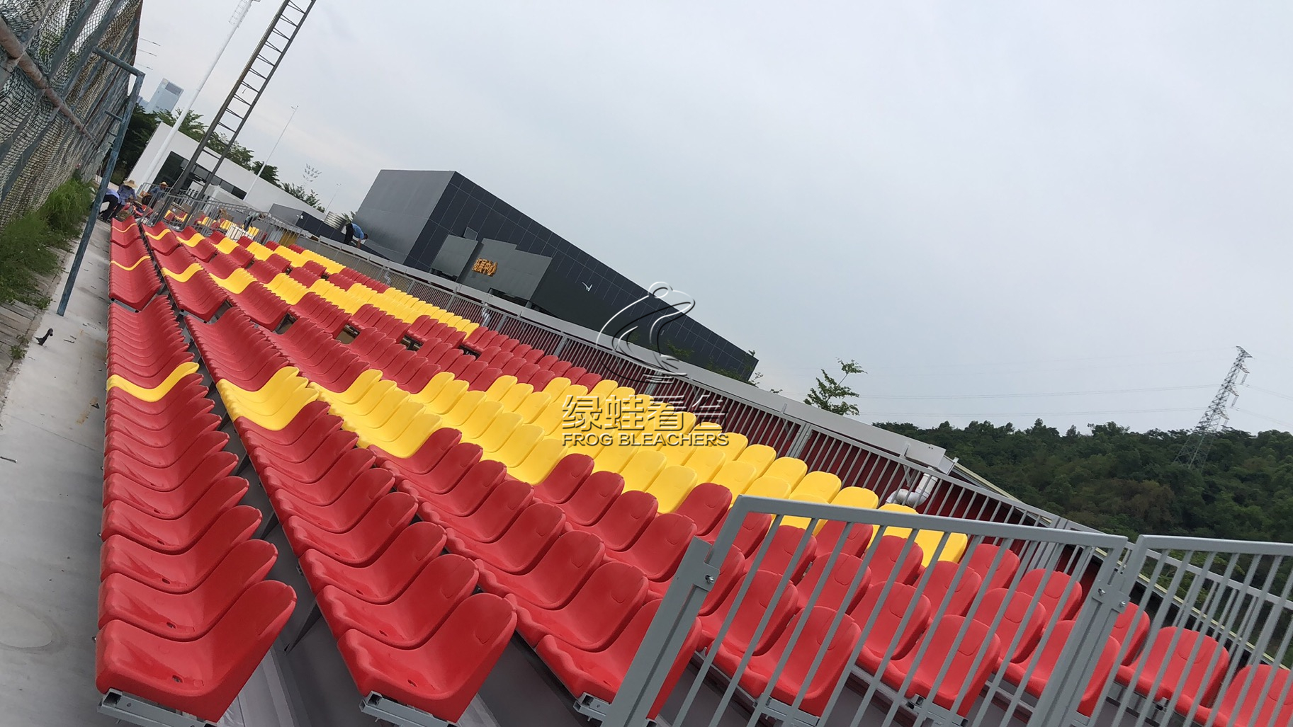 順德足球協(xié)會室外固定金屬看臺
