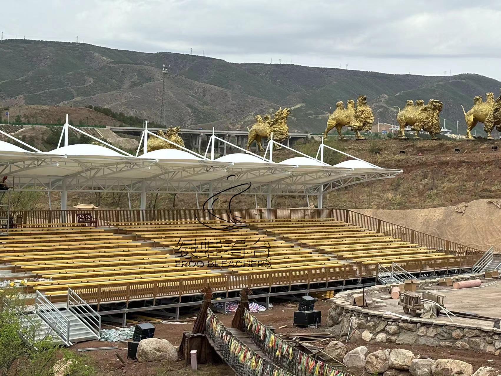 綠蛙看臺邀您欣賞呼和浩特首部大型露天非遺實景劇《莫尼山禮贊》