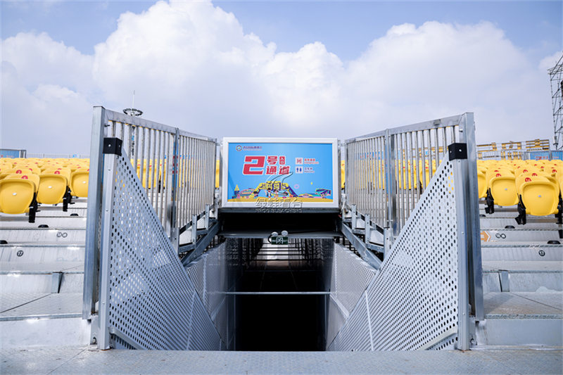 青島啤酒節(jié)看臺座椅布置